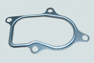 фото прокладка выпускного патрубка турбокомпрессора (4 отверстия) 4isbe, 4isde  4896254 