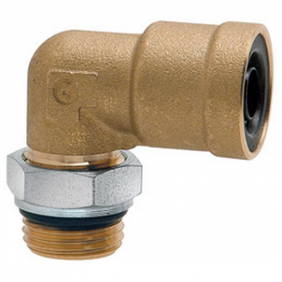 купить Угольник М22хВ 8 в сборе ( под пластиковую трубку ф 8 ) / Импорт